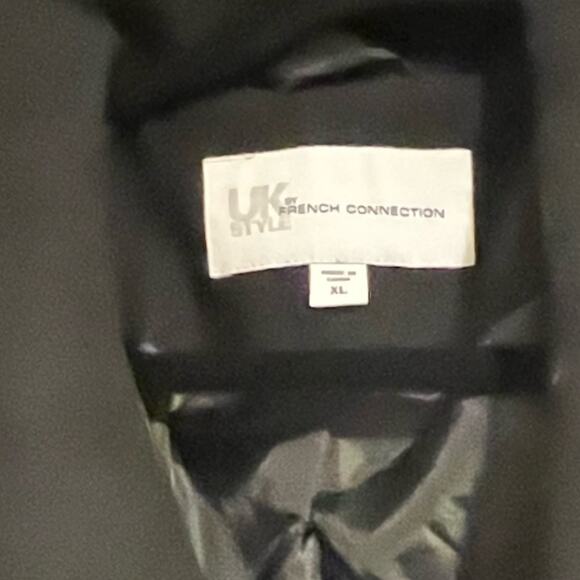 UK French Connection XL shawl collar coat - Picture 2 of 4